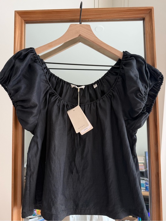 Doen Tops - Doen Black Solina Top